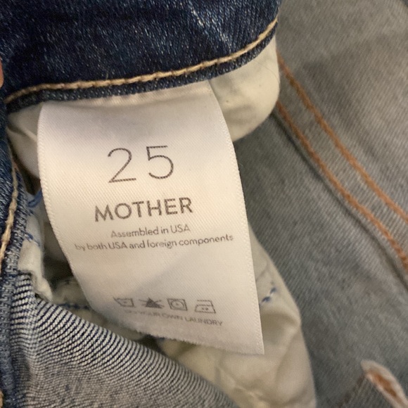 MOTHER “The Insider Crop Step Chew” Jeans - Picture 3 of 7